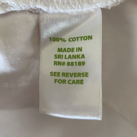 Women’s Lilly Pulitzer Cotton Shorts White w/Detailed Nautical Seersucker Sz.6 - Picture 10 of 11